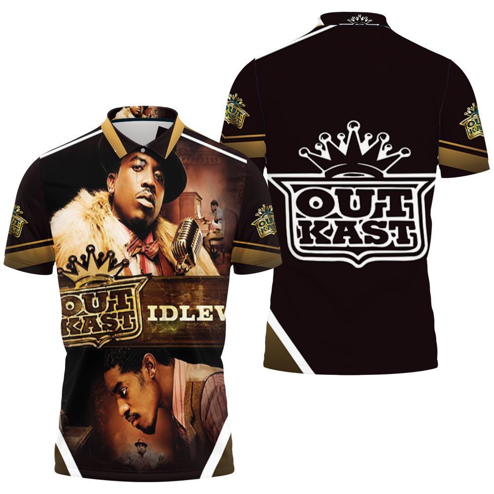 Outkast Idlewild 3D All Over Print Polo Shirt