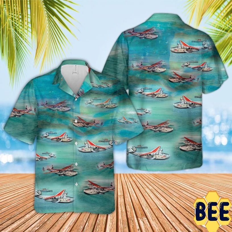 Pan American Clipper 314 Trending Hawaiian Shirt