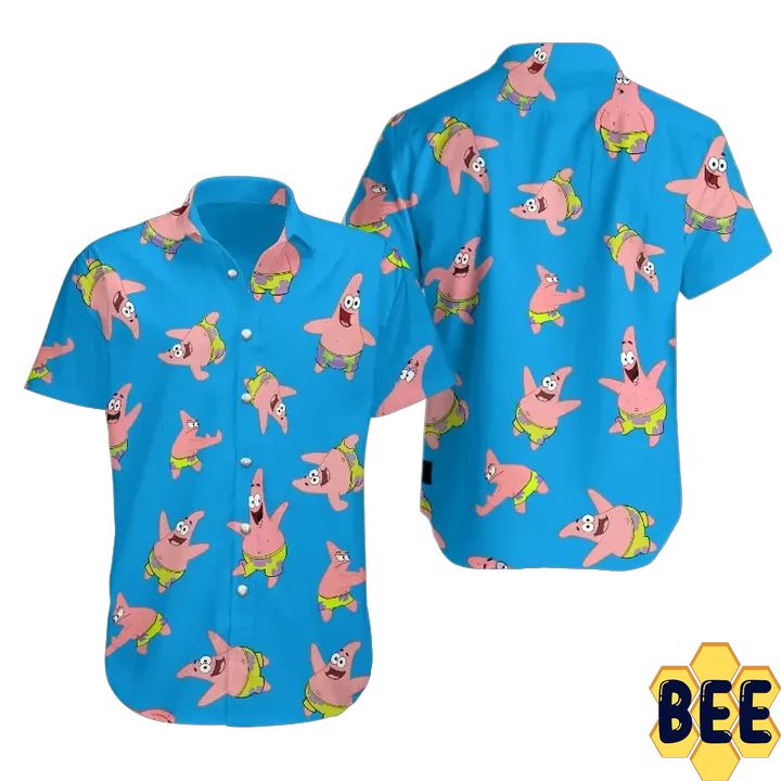 Patrick Star Trending Hawaiian Shirt - Beeteeshop