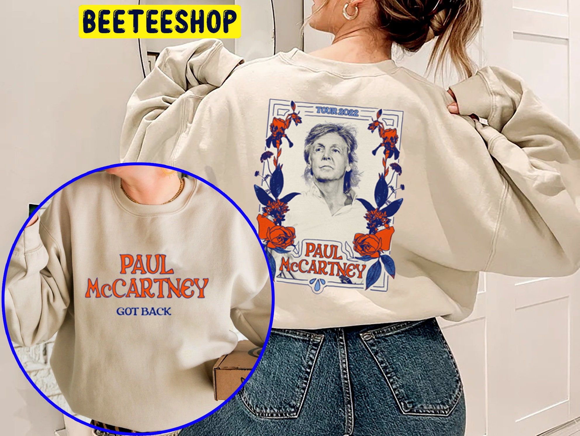 Paul Mccartney Got Black 2022 Tour Double Side Unisex Shirt