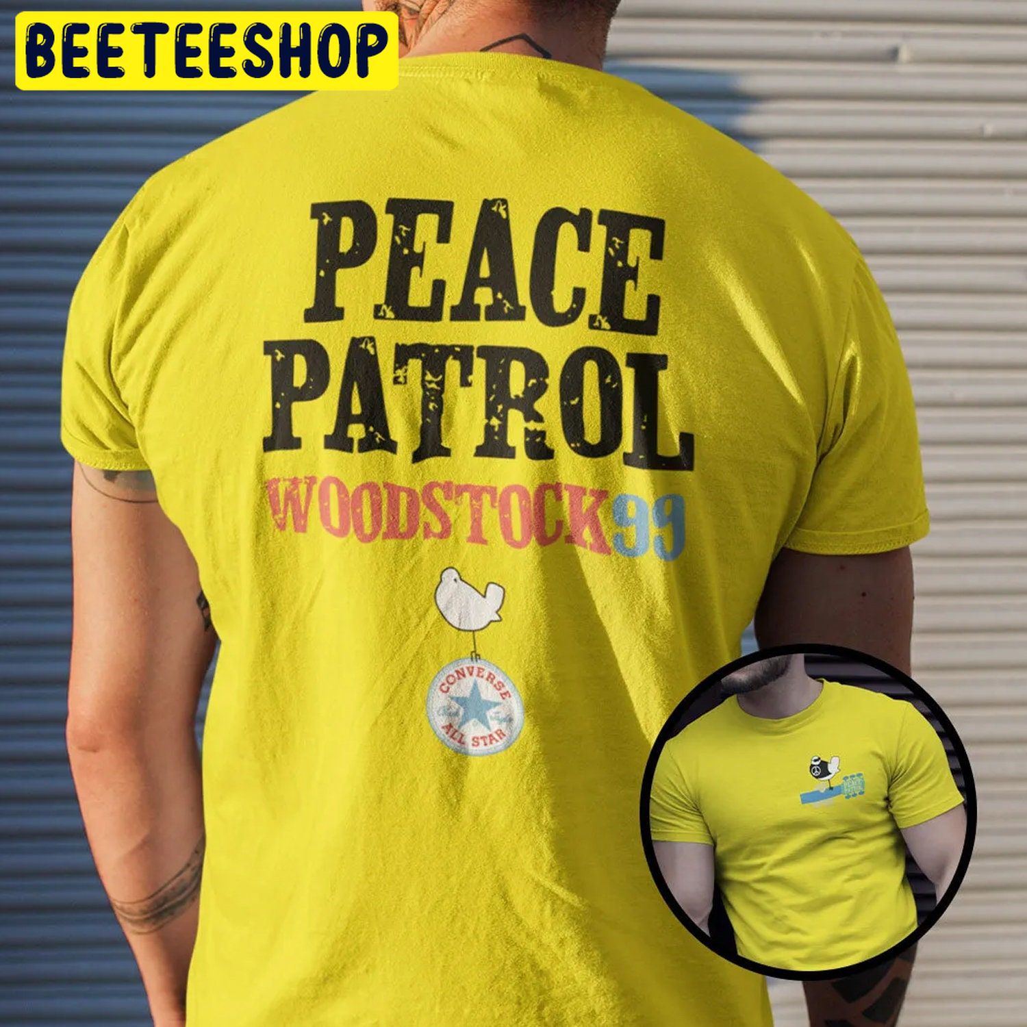 Peace Patrol Woodstock 99 Double Side Unisex Shirt