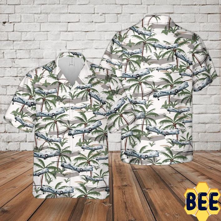 Piasecki H-21 Helicopter Trending Hawaiian Shirt