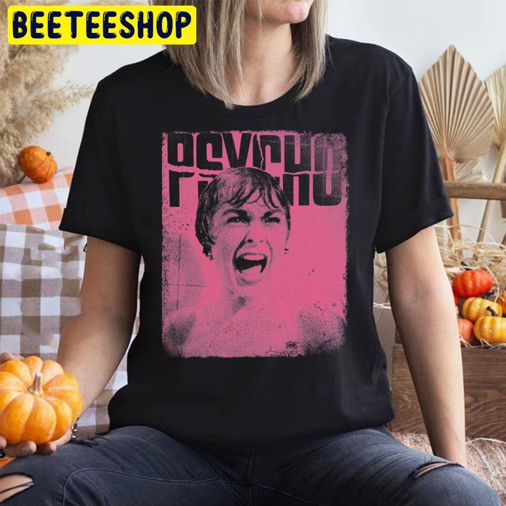 Pink Art Psycho Halloween Trending Unisex T-Shirt