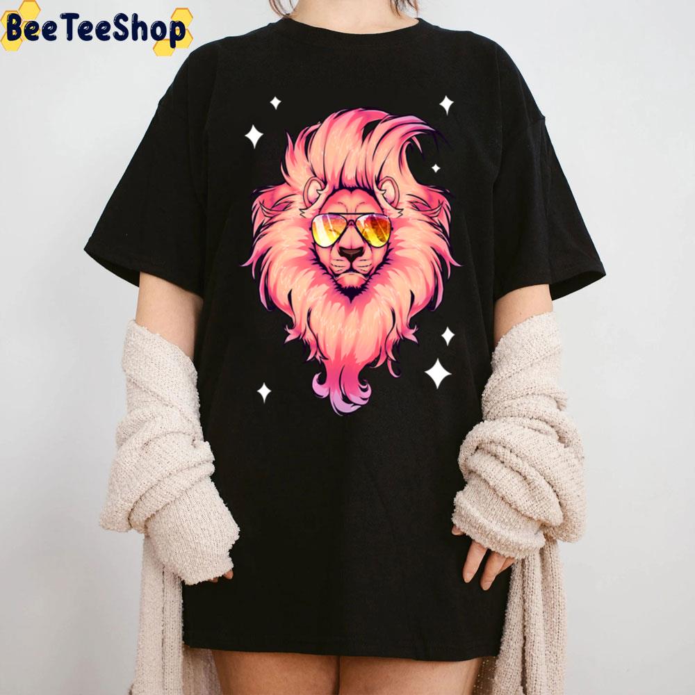 Pink Summer Lion Trending Unisex T-Shirt