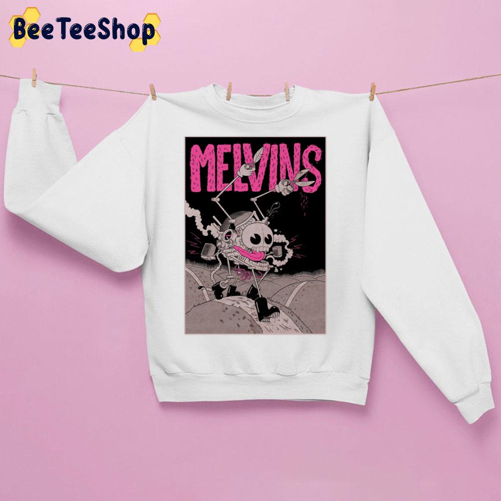 Pink Vintage Melvins Band Trending Unisex Sweatshirt