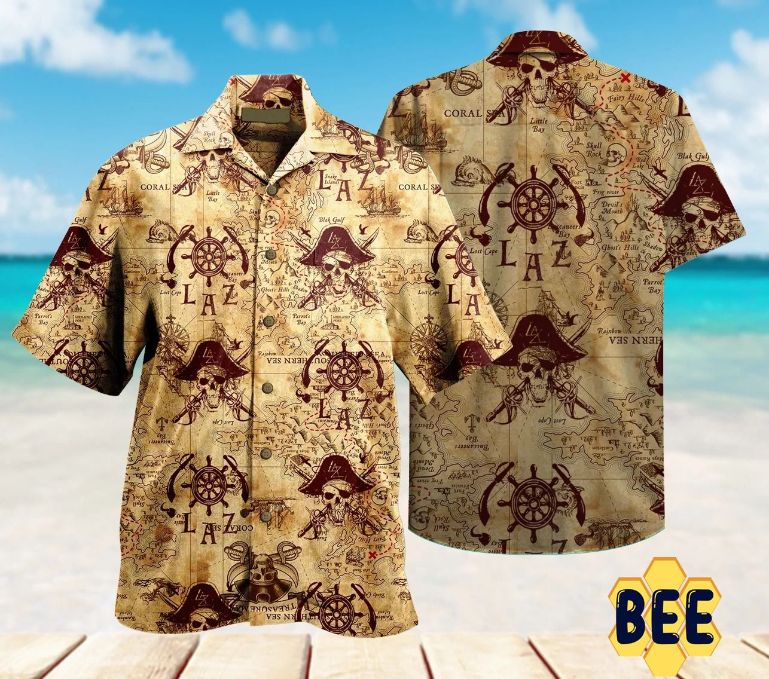 Pirate Vintage Trending Hawaiian Shirt