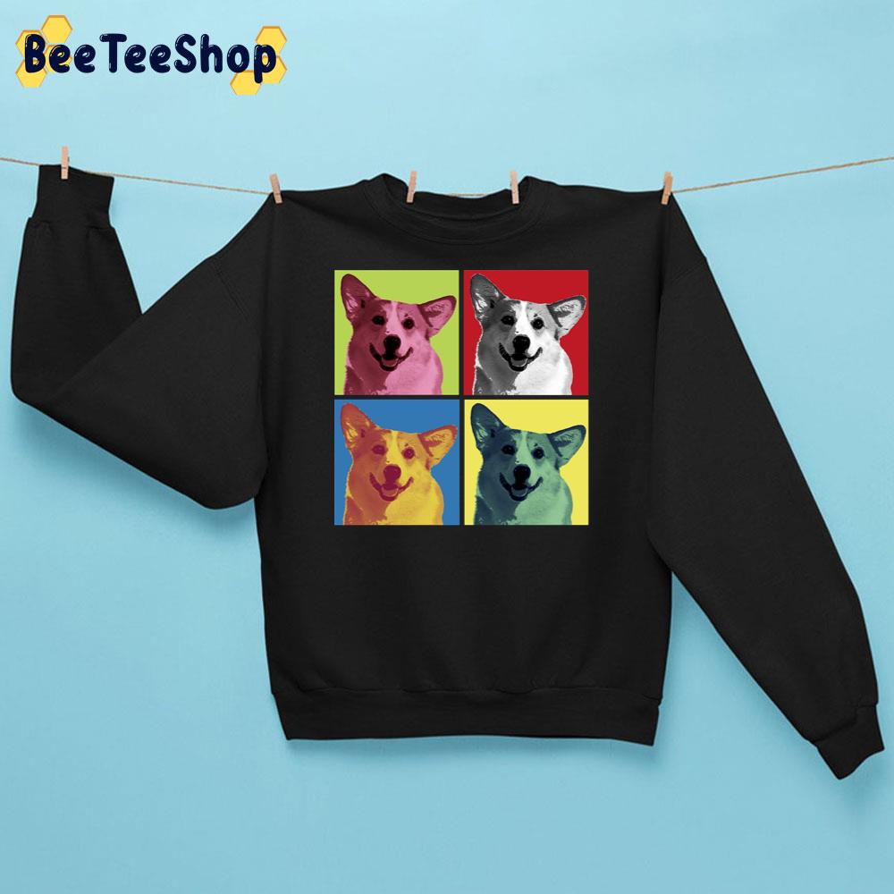 Pop Art Corgi Unisex Sweatshirt