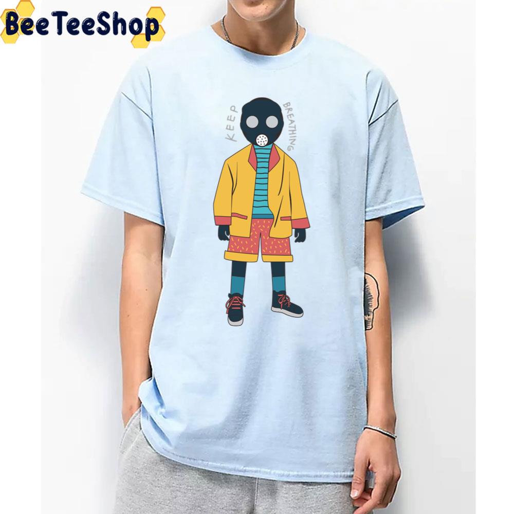 Pop Art Keep Breathing Trending Unisex T-Shirt