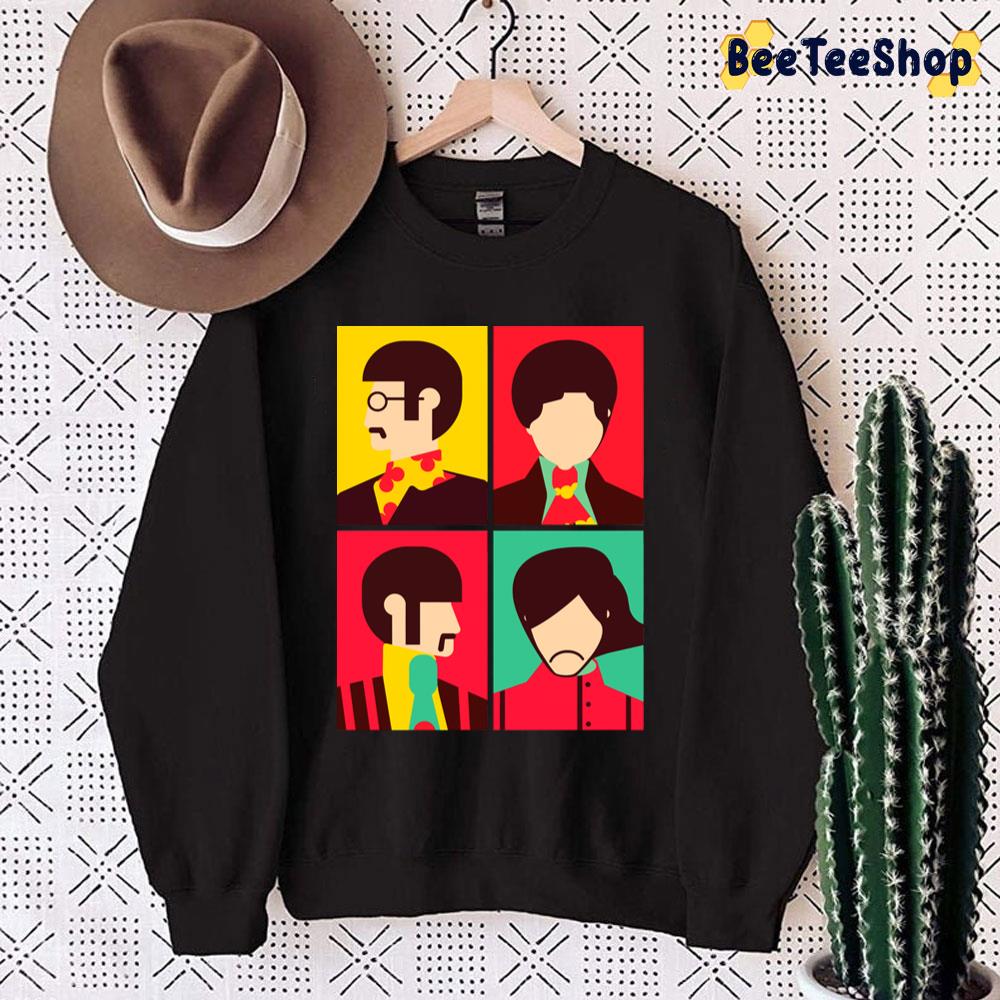 Pop Art The Fab Four Band Unisex Sweatshirt