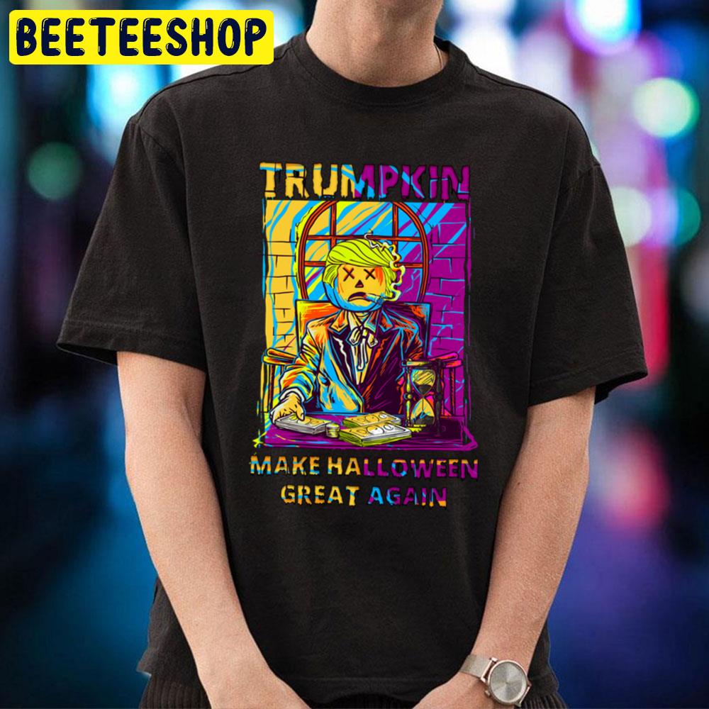 Pop Art Trumpkin Make Halloween Great Again Trending Unisex T-Shirt