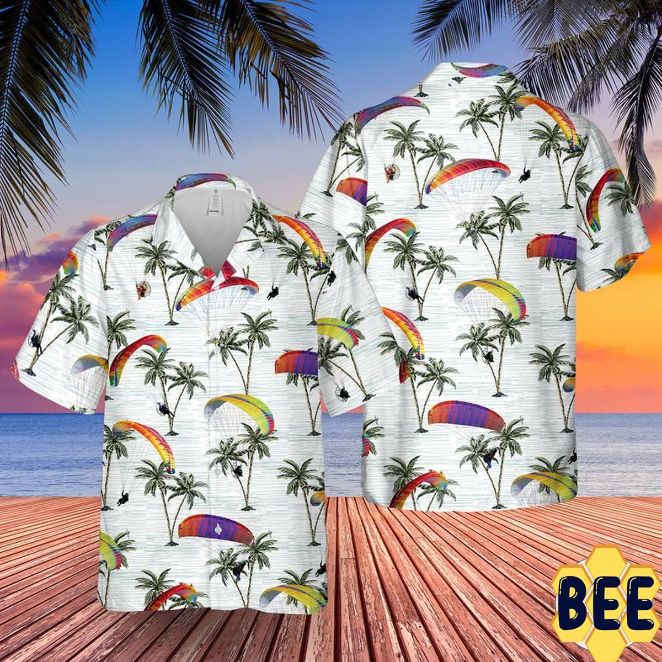 Powered Paragliding Trending Hawaiian Shirt