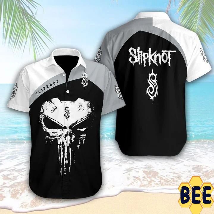 Punisher Skull Slipknot Trending Hawaiian Shirt