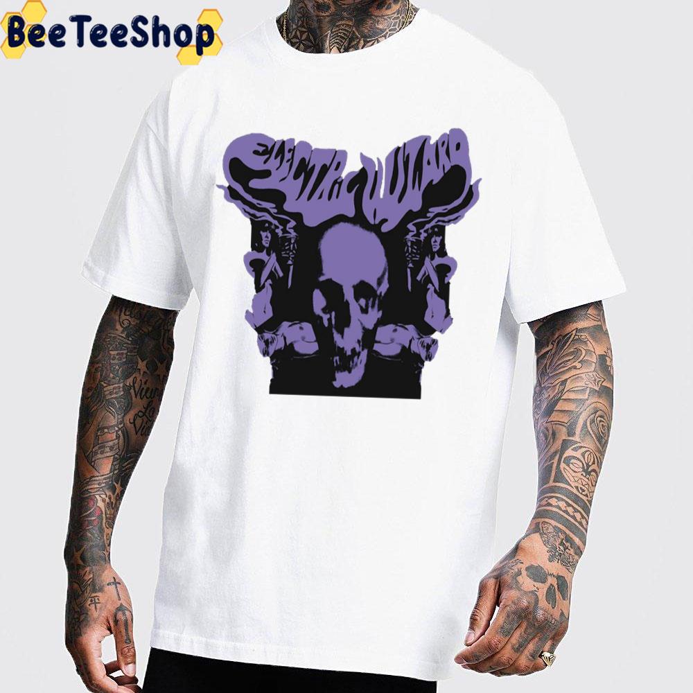 Purple Skull Art Electric Wizard Band Trending Unisex T-Shirt