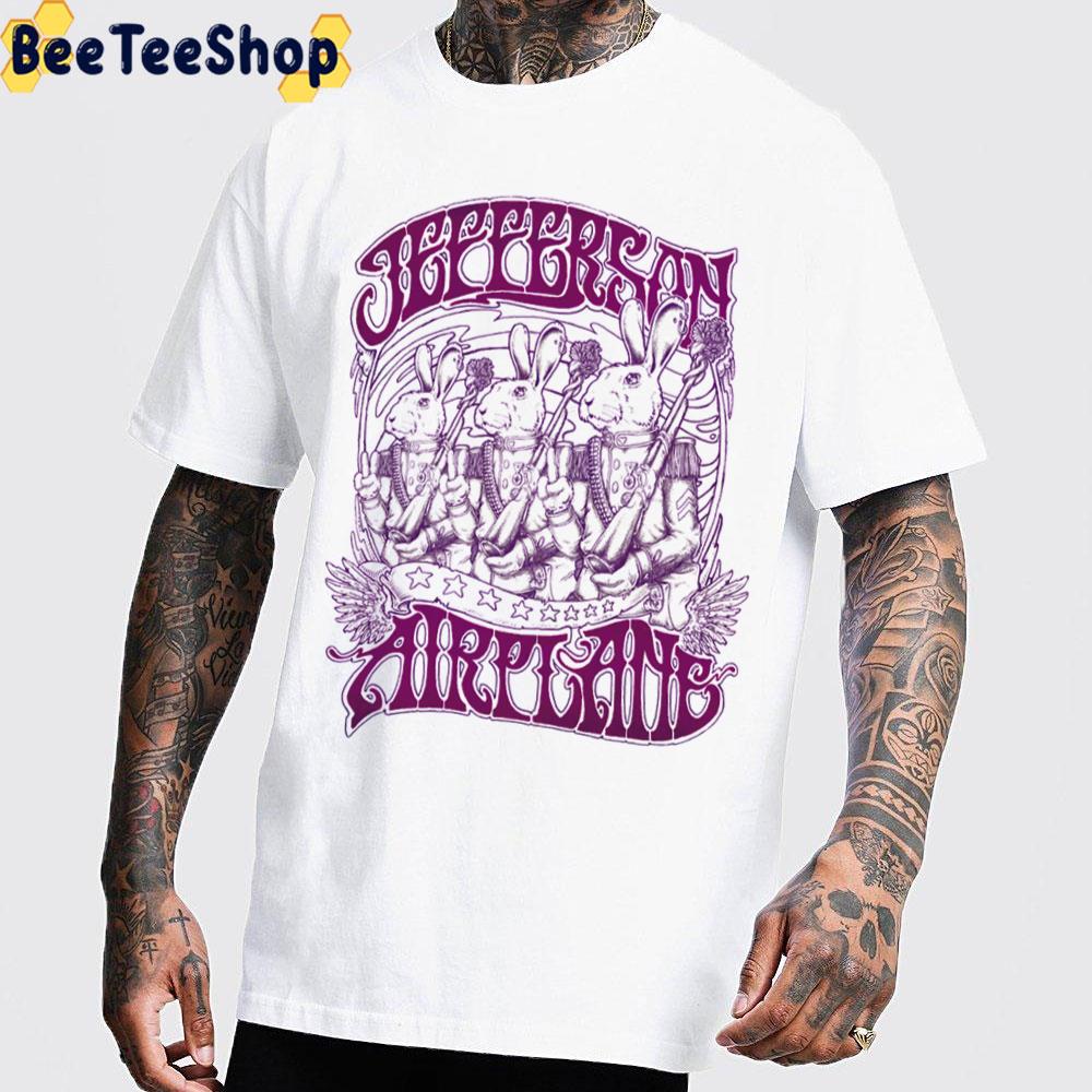 Rabbit Soldier Jefferson Airplane Band Trending Unisex T-Shirt