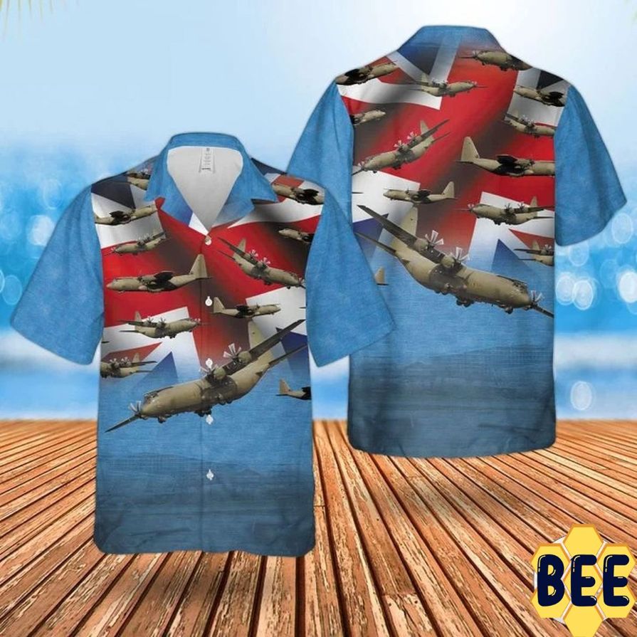 Raf C-130 Hercules Trending Hawaiian Shirt