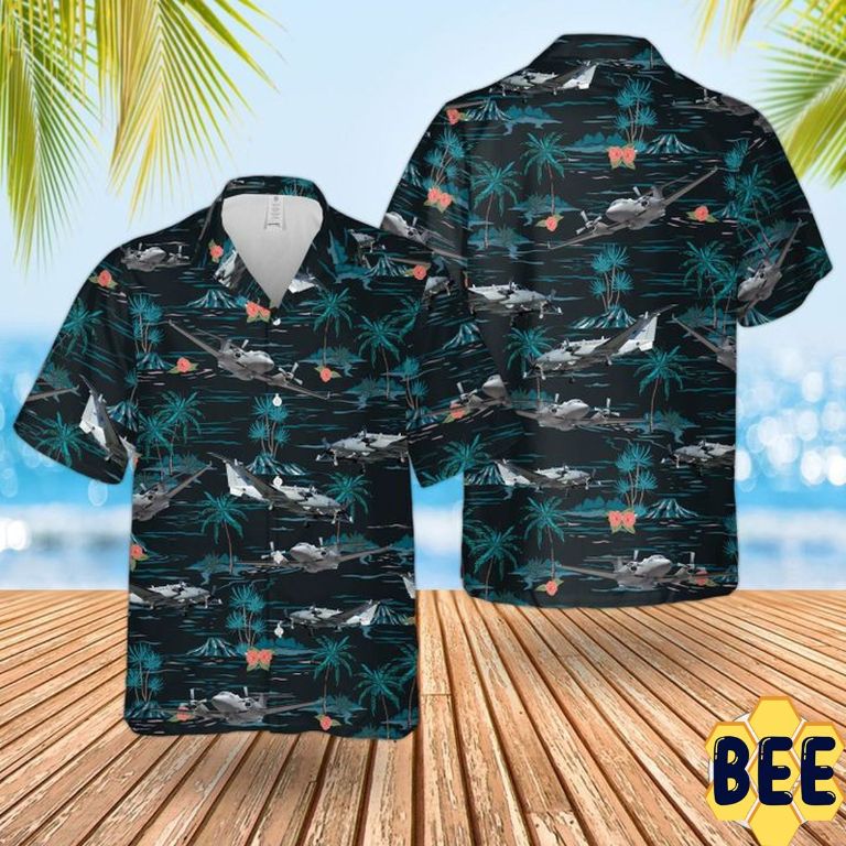 Raf Hawker Beechcraft Shadow R1s Trending Hawaiian Shirt