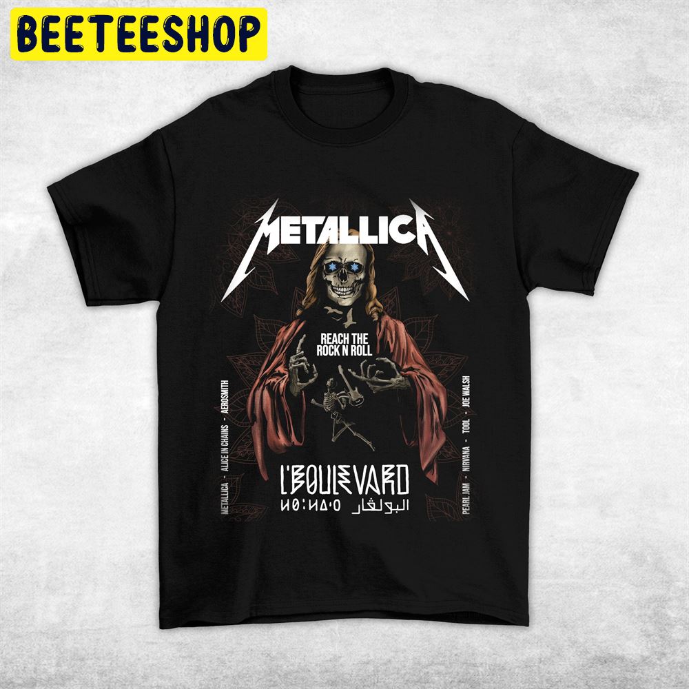 Reach The Rock N Roll Meta Band Tour 2022 Unisex T-Shirt