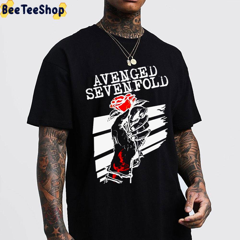 Red Rosses Avenged Sevenfold Band Trending Unisex T-Shirt