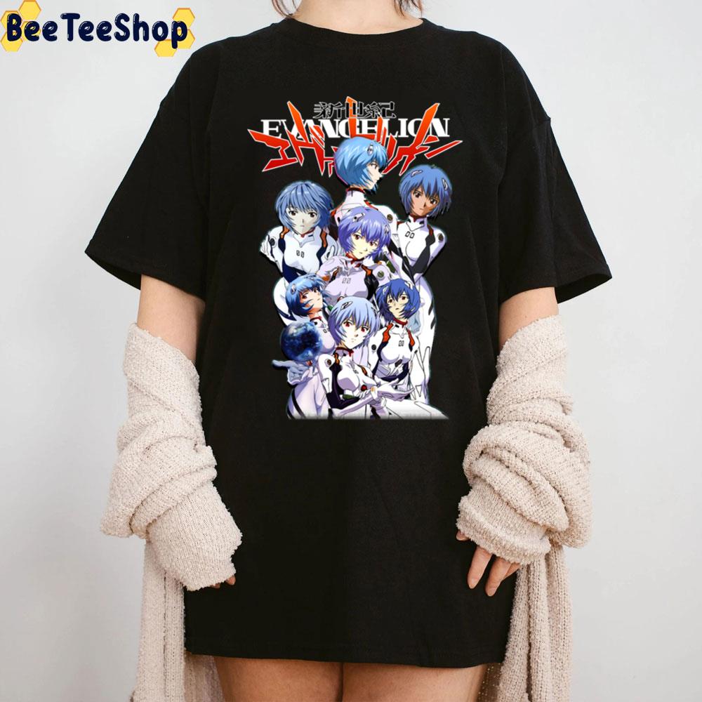 Rei Ayanami Evangelion Art Unisex T-Shirt