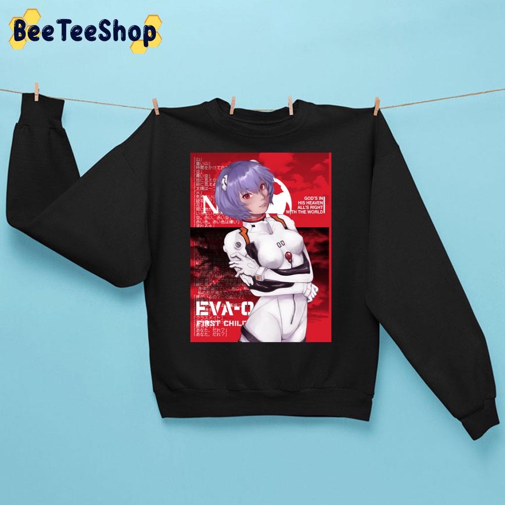 Rei Ayanami Red Ver Unisex Sweatshirt