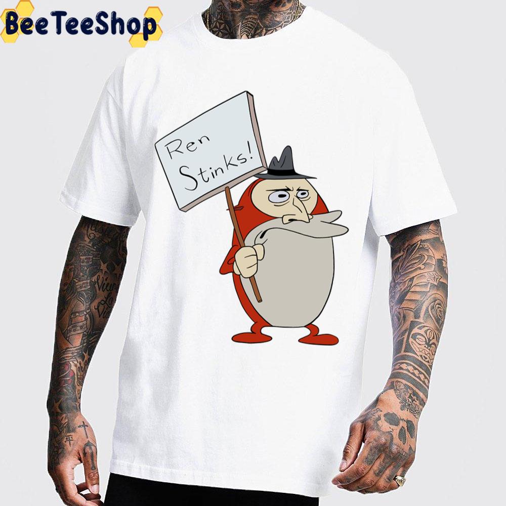 Ren Stinks Stimpson The Ren And Stimpy Show Trending Unisex T-Shirt