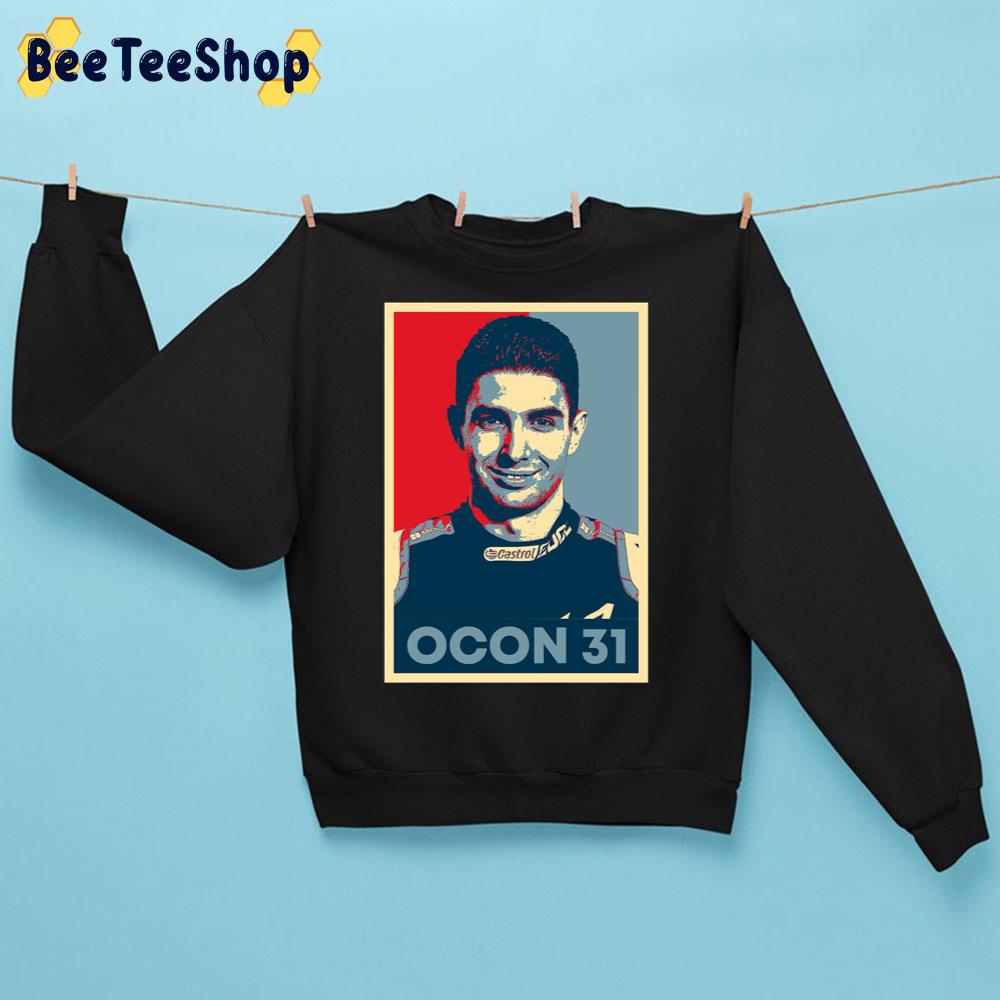 Retro F1 Esteban Ocon Hope Unisex Sweatshirt