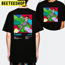 Retro Hobipalooza Jhope 2022 Music Tour At Lollapalooza Double Sided Unsiex T-Shirt