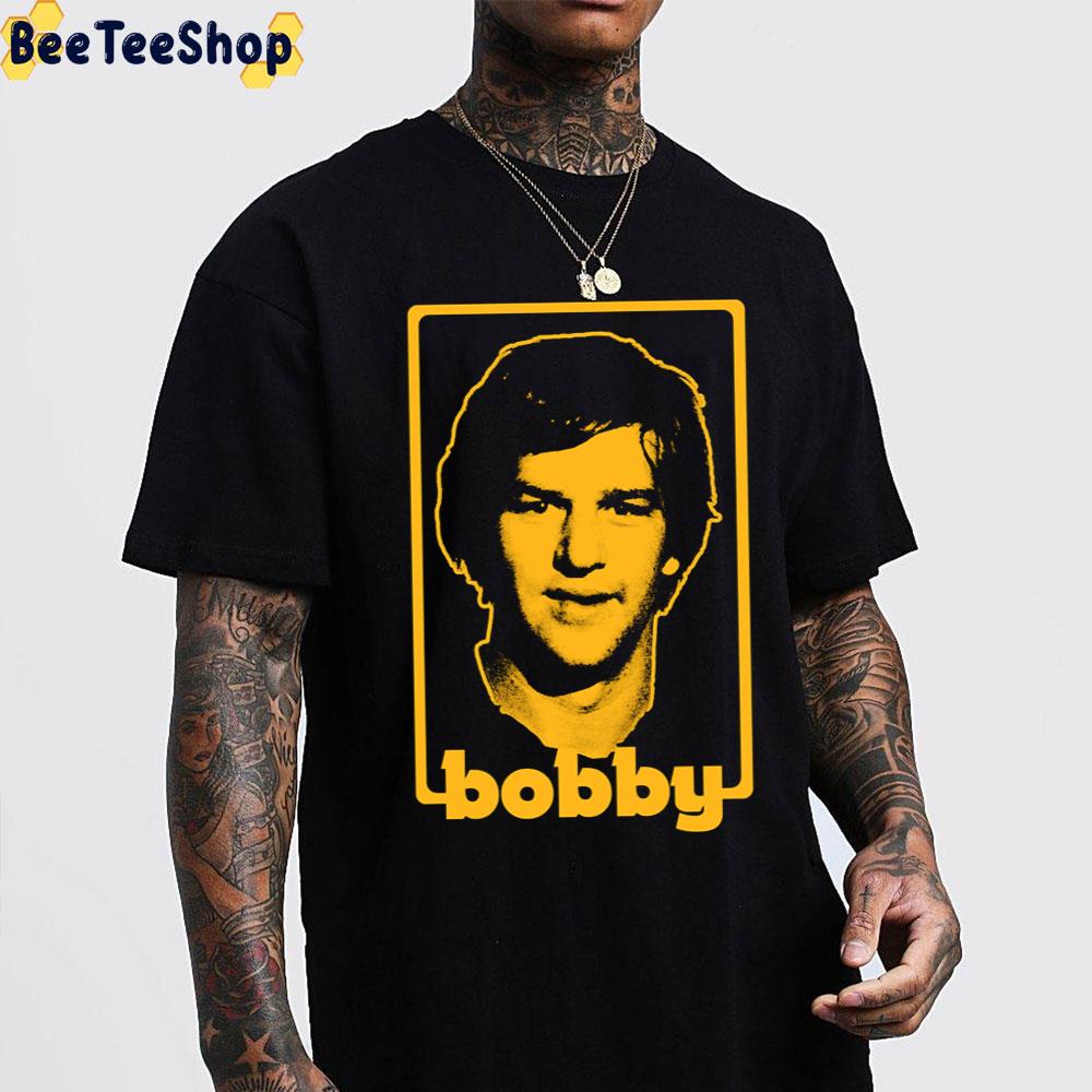 Retro Hockey Bobby The Yellow Stencil Unisex T-Shirt