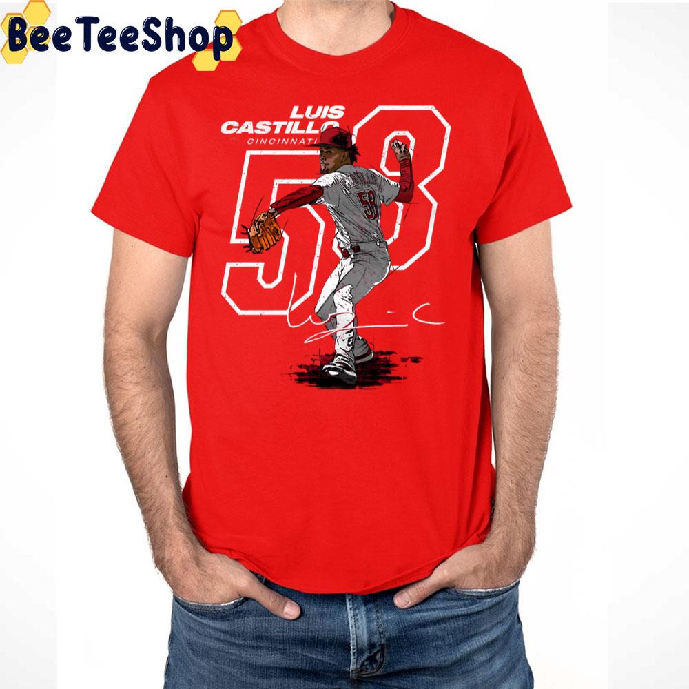 Retro Luis Castillo Offset 58 Baseball Unisex T-Shirt - Beeteeshop