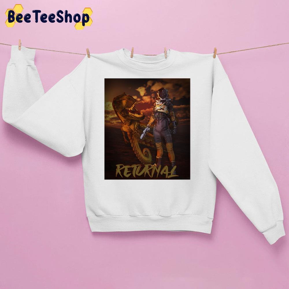 Retro Returnal Dinosaur Unisex Sweatshirt