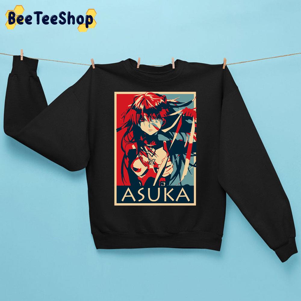 Retro Shin Seiki Evangelion Asuka Unisex Sweatshirt