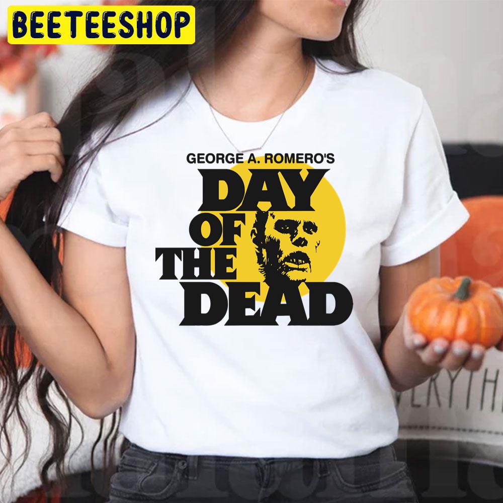 Retro The Day Of The Dead Halloween Trending Unisex T-Shirt