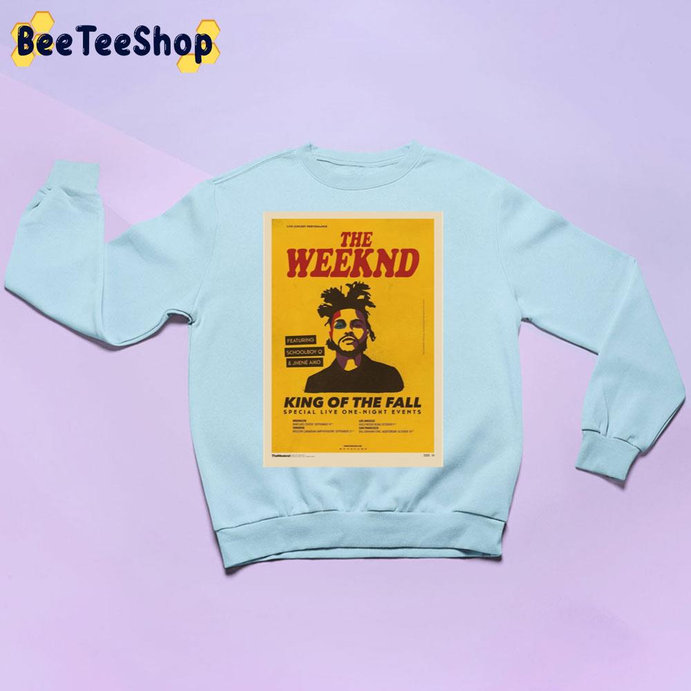 The hot Weeknd King of the Fall Sweatshirt (Size Medium)