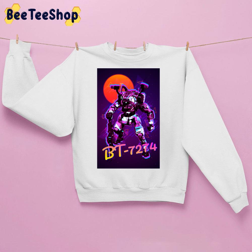 Retro Titanfall 2 Bt7274 Game Trending Unisex Sweatshirt