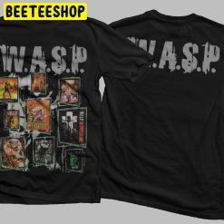 Retro Vintage W.A.S.P Band Double Side Unisex T-Shirt