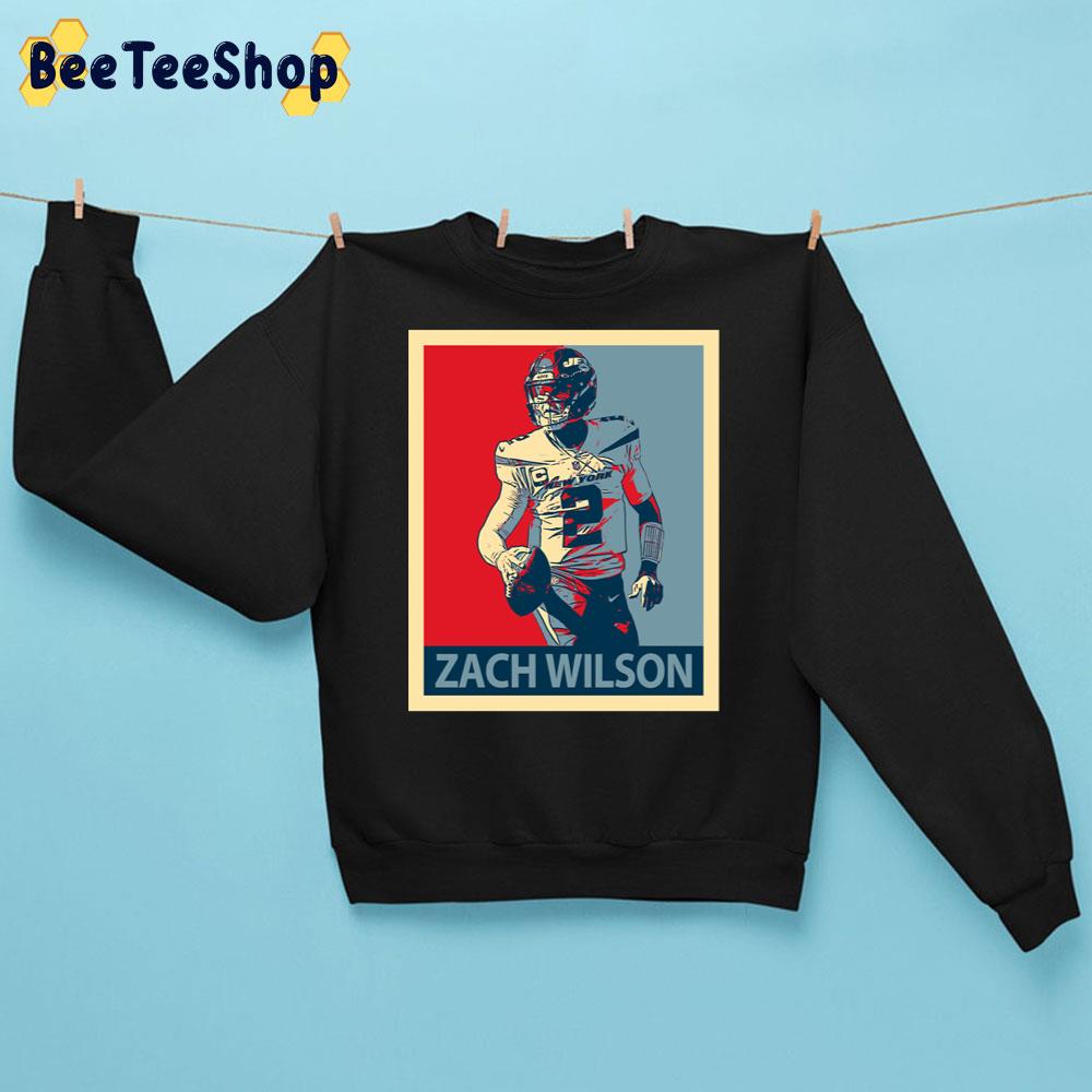 Retro Zach Wilson Football Unisex Sweatshirt