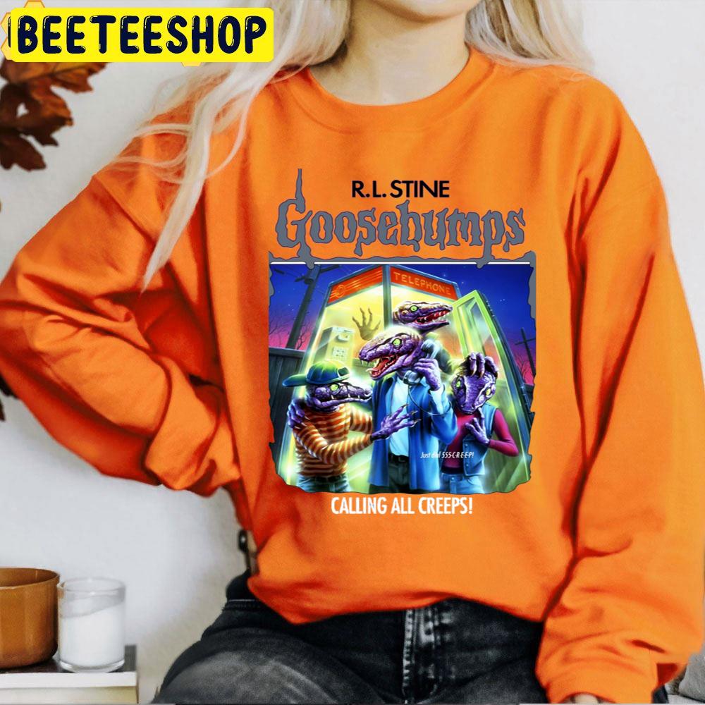 R.L.Stine Goosebumps Calling All Creepss Halloween Movie Trending Unisex T-Shirt