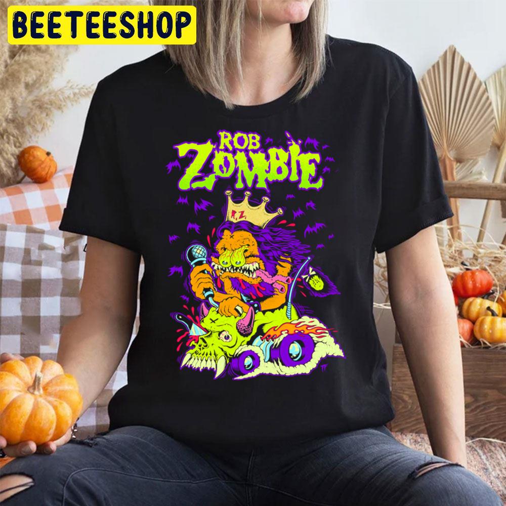Rob Zombie Racing Halloween Trending Unisex T-Shirt