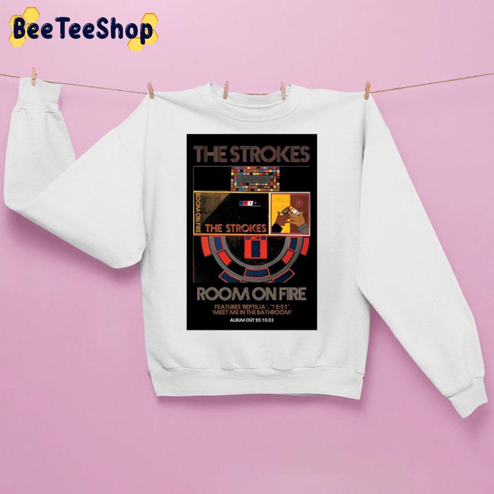 Room On Fire ?the Strokes Band Trending Unisex Sweatshirt