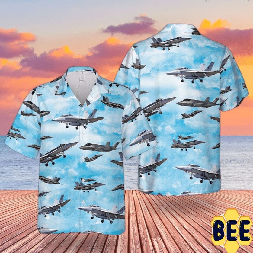 Royal Australian Air Force Air Combat Trending Hawaiian Shirt