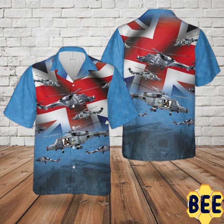 Royal Navy Agustawestland Trending Hawaiian Shirt