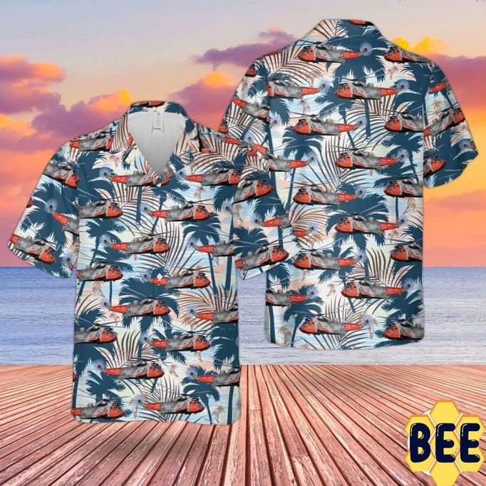 Royal Navy Westland Sea King Has.5 Trending Hawaiian Shirt