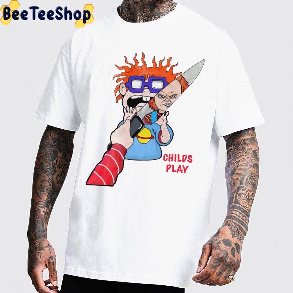 Rugrats Meets Child’s Play Chuckie Or Chucky Halloween Trending Unisex T-Shirt