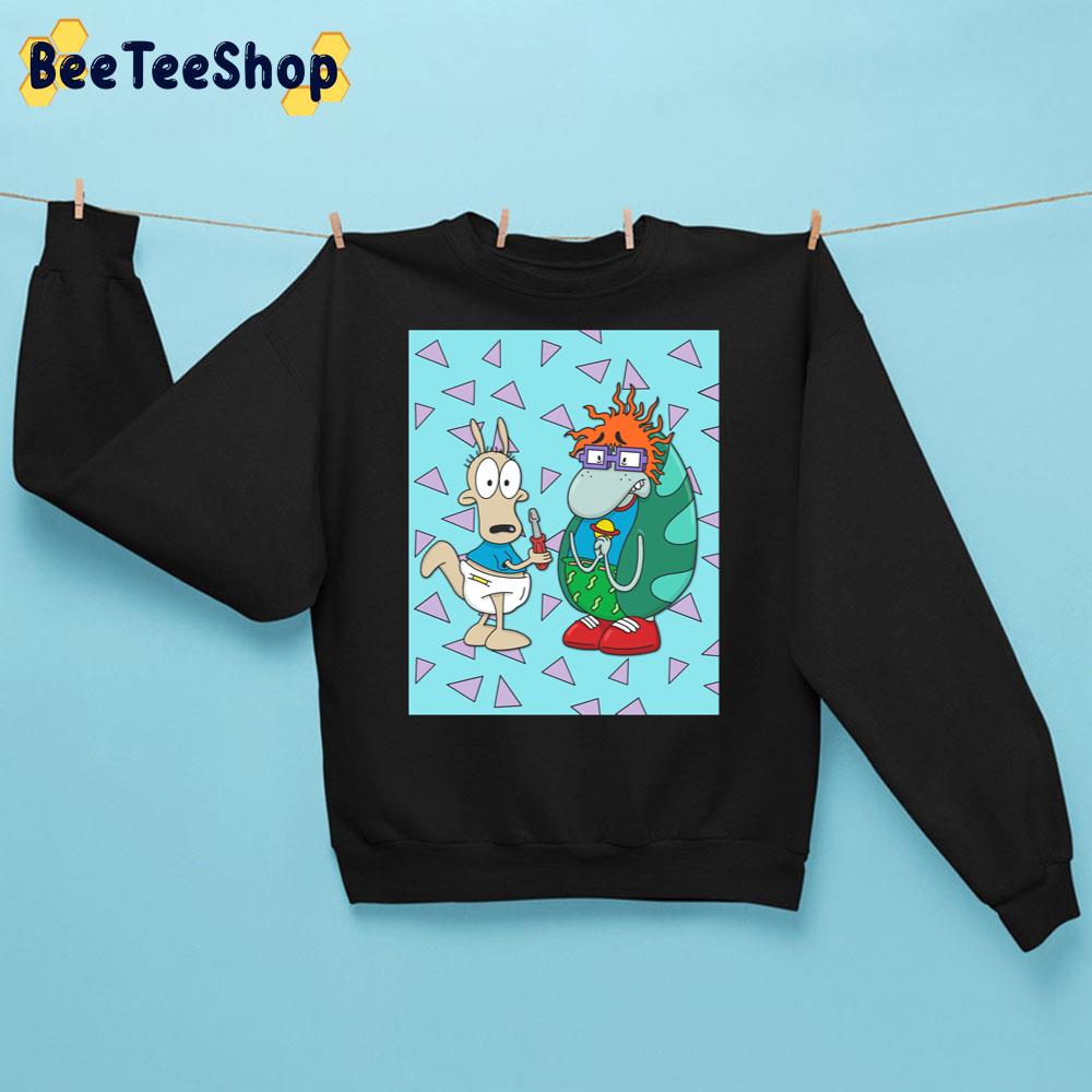 Rugrats X Rocko’s Modern Life Trending Unisex Sweatshirt