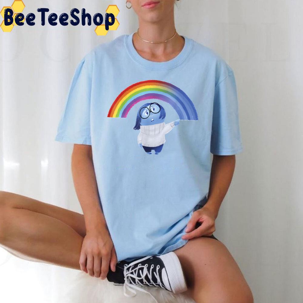 Sadness Rainbow Inside Out Moive Trending Unisex T-Shirt