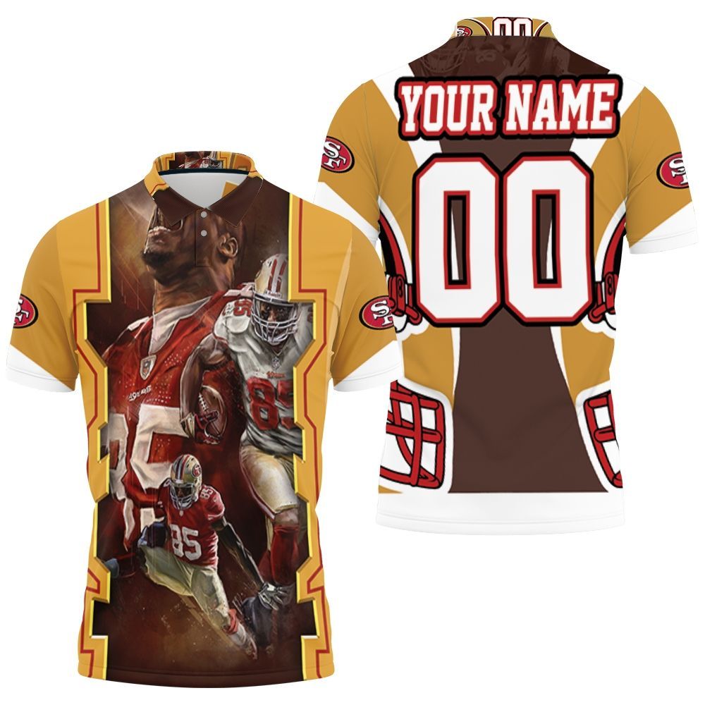 San Francisco 49ers 2021 Players Personalized 3D All Over Print Polo Shirt