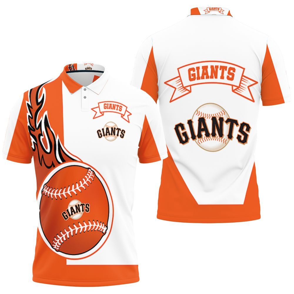 San Francisco Giants 3d 3D All Over Print Polo Shirt