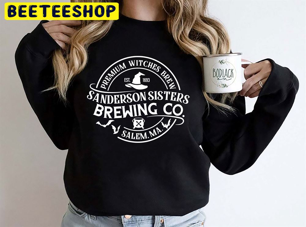 Sanderson Sisters Brewing Co Hocus Pocus Halloween Unisex Sweatshirt