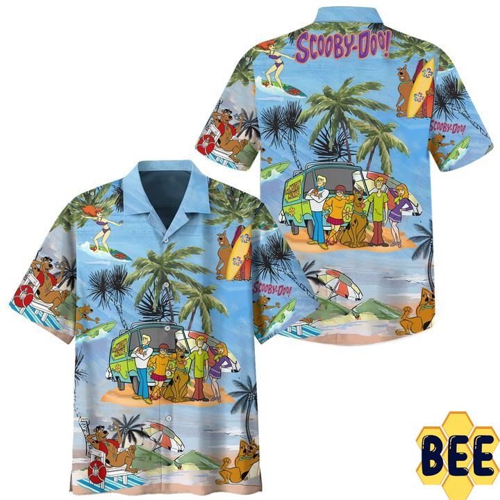 Scooby Doo Summer Beach Vacation Trending Hawaiian Shirt