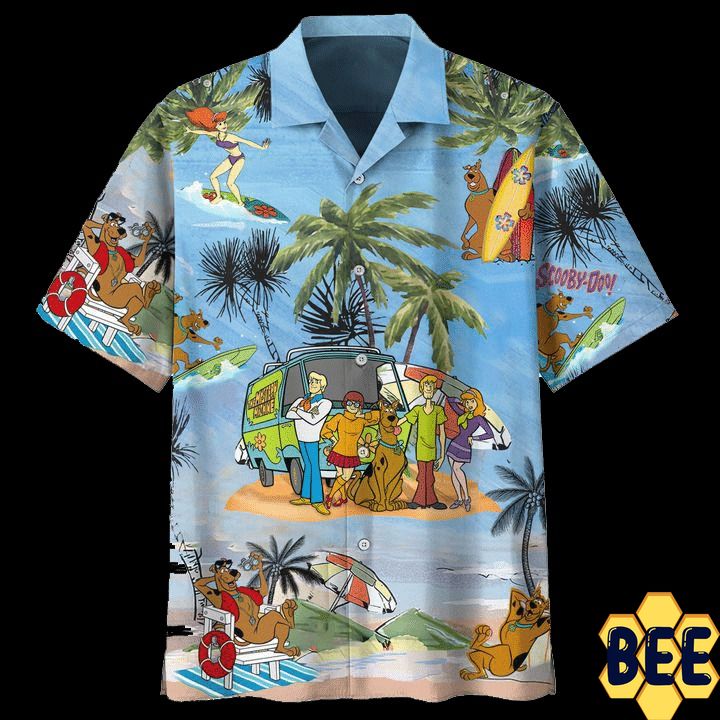 Scooby-Doo Summer Time Trending Hawaiian Shirt